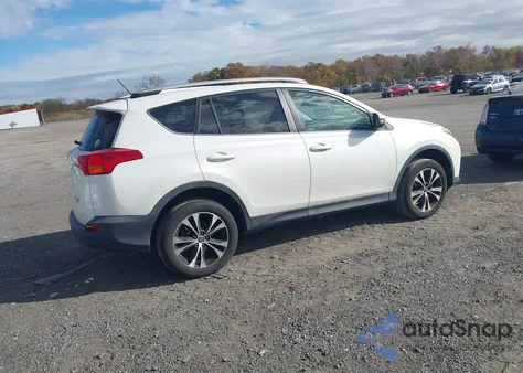 2015 Toyota Rav4 Limited из США, поврежденный, VIN 2T3DFREV5FW394639